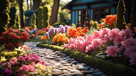 Softscape Symphony: Harmonizing Plants & Flowers for a Picturesque Garden